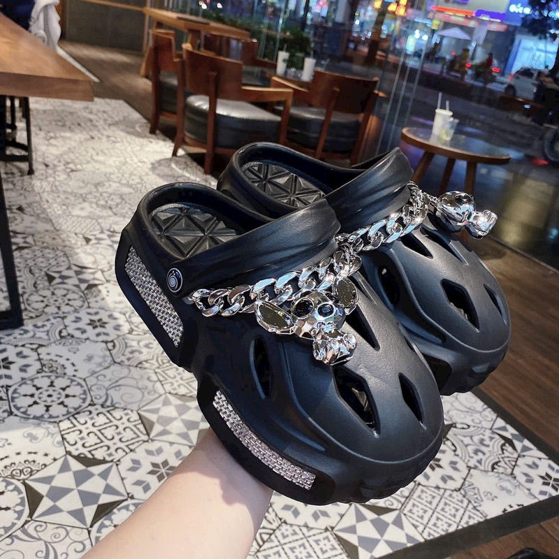 DÉP SỤC CHARM THÚ ĐẾ CAO 5P SIÊU NHẸ ÊM MANG ĐƯỢC 2 KIỂU - SIZE KÉP 36/37 ; 38-39