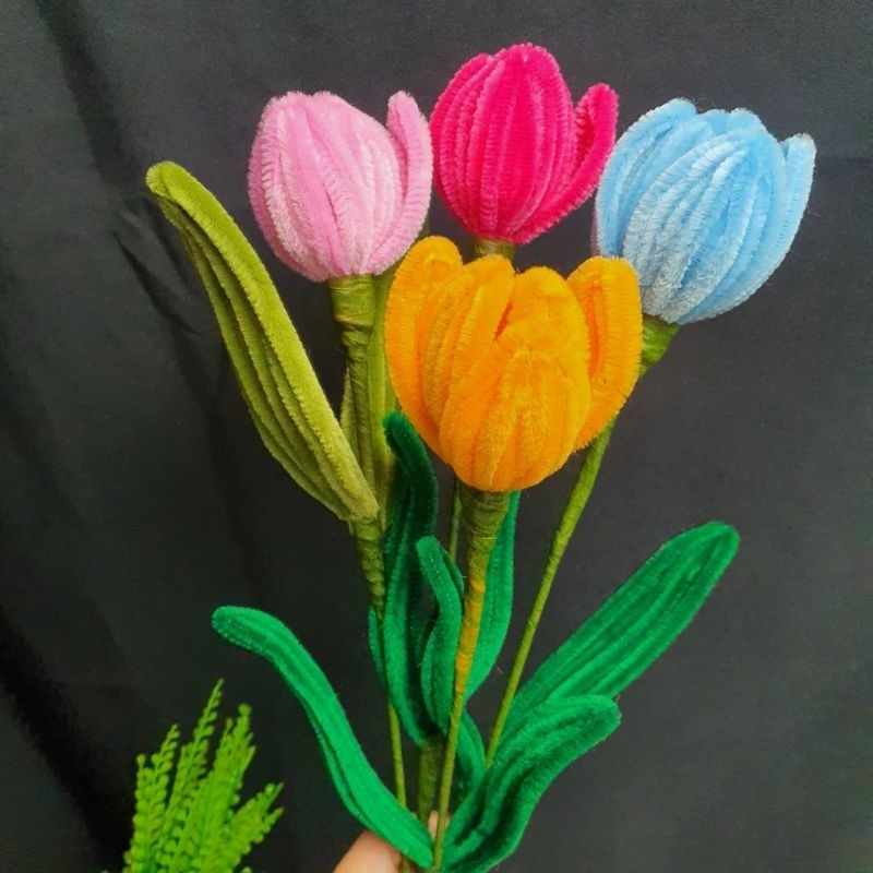 Keo dán quấn cành làm hoa