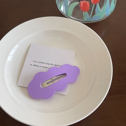 Kẹp Tóc Hình Đám Mây Hoạt Hình Màu Sắc Ngọt Ngào Dễ Thương Xinh Xắn Phong Cách Hàn Quốc