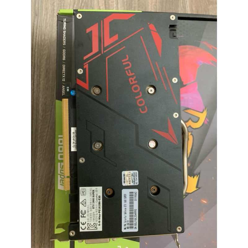 Card màn hình GTX 1660 SUPER 6G GDDR6