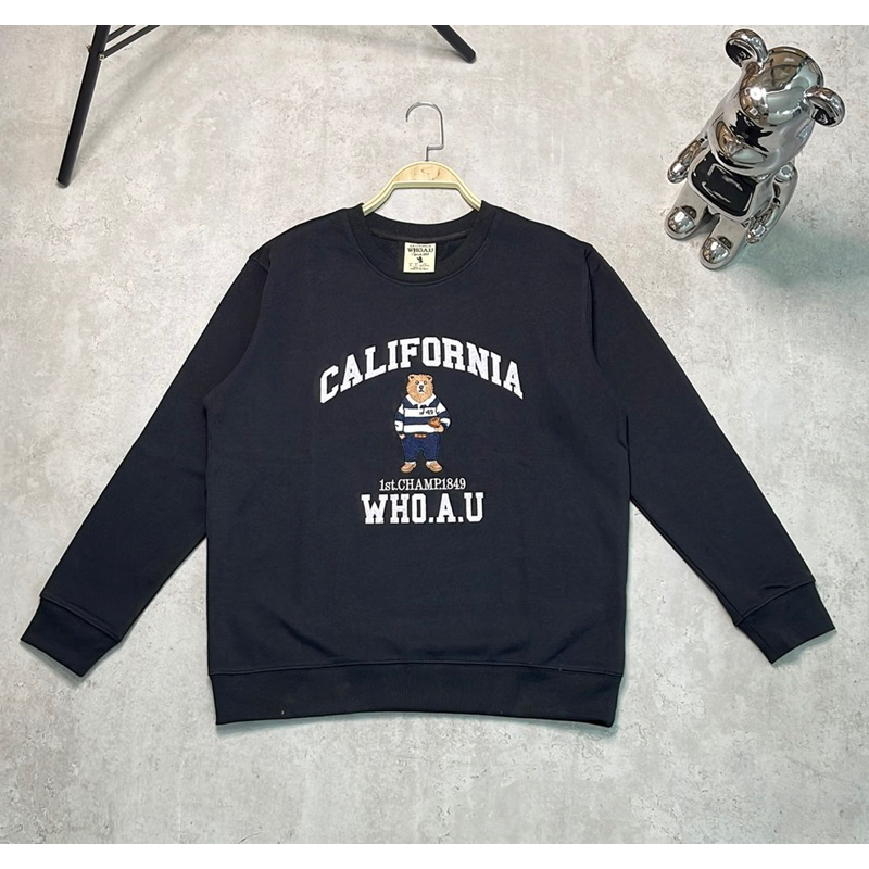 Áo nỉ/ sweater thêu gấu/ Quần nỉ thêu gấu