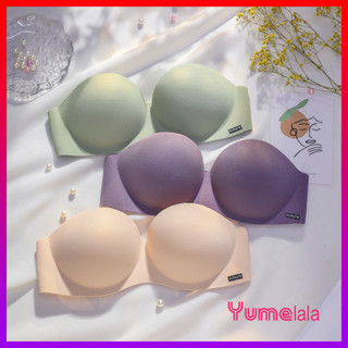 Áo lót không dây không gọng cup ngang Just Style đệm 2.5cm Tặng kèm dây lưng trong suốt