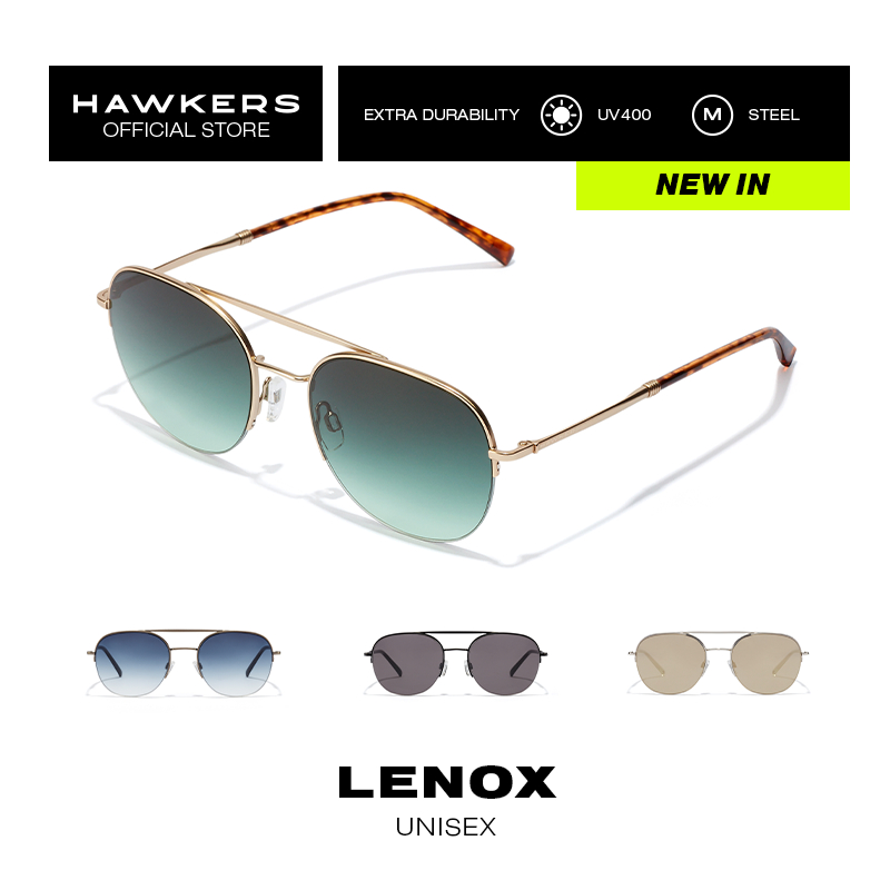 Kính mát HAWKERS Lenox thiết kế tại Tây Ban Nha thời trang unisex cho nam nữ