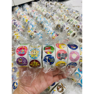 Cuộn 500 miếng dán sticker ngẫu nhiên