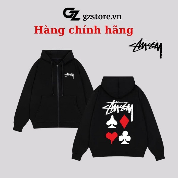 Áo Hoodie Nam Nữ Unisex Phối Kẻ Cực Trẻ Trung Năng Động