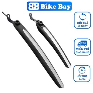 Chắn bùn xe đạp thể thao bánh nhỏ, dè chắn bùn lá trước sau cho xe touring, 700c...- cbl