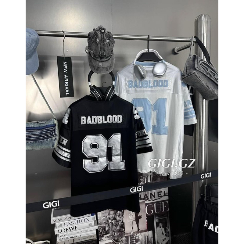 ÁO PHÔNG BADBLOOD SỐ 91 BẠC HÀNG OVERSIZE