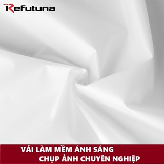 Vải Polyester Làm Mềm và Khuếch Tán Ánh Sáng Trắng  Dùng Làm Phông Nền Chụp Ảnh Studio