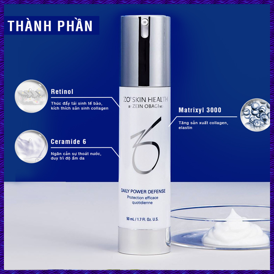 Zo Daily Kem dưỡng phục hồi da Zo Daily Skin Heath Daily Power Defensel 50ml