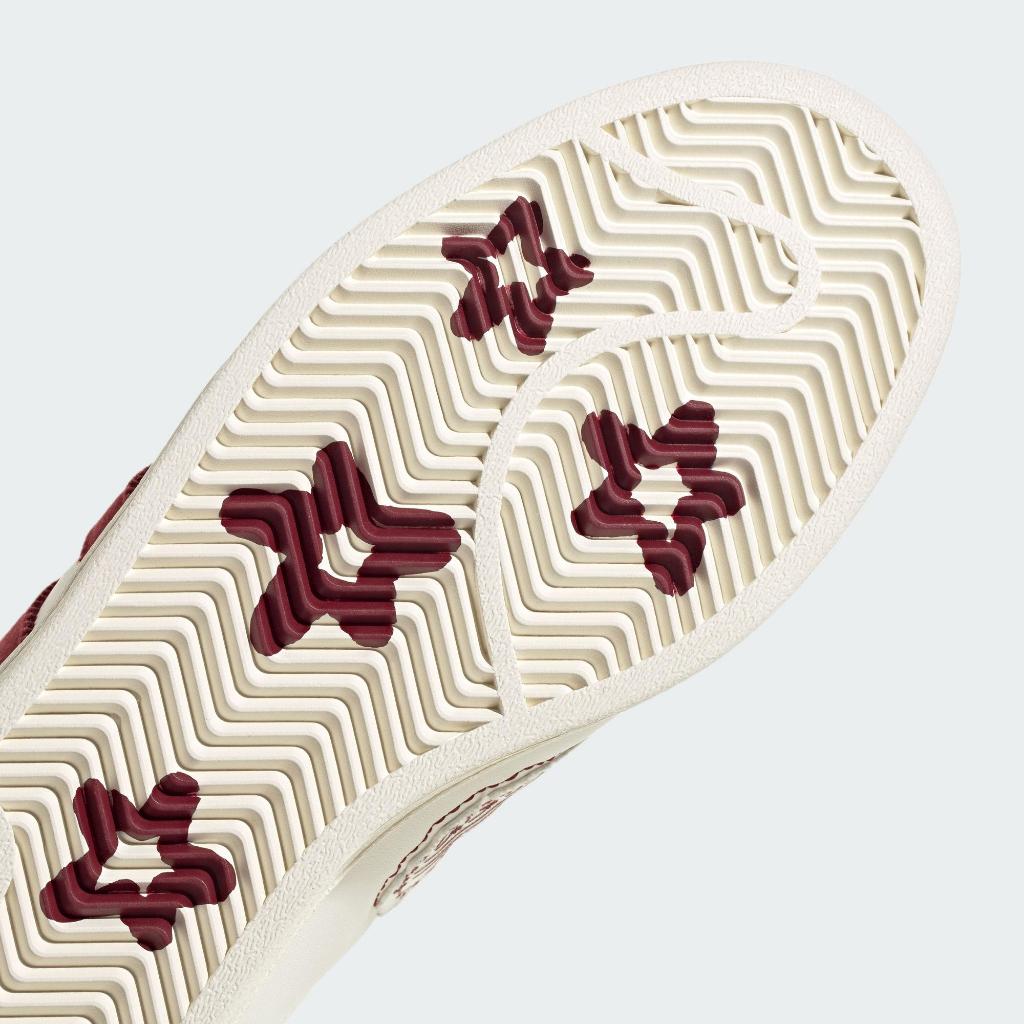 Giày Adidas Originals x YU NAGABA Superstar Off White Burgundy 'IG3853'