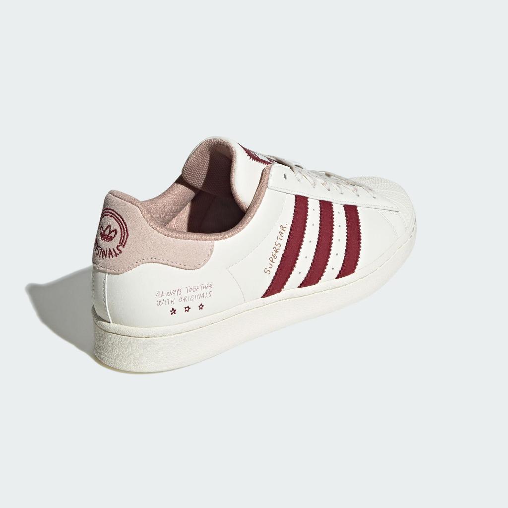 Giày Adidas Originals x YU NAGABA Superstar Off White Burgundy 'IG3853'