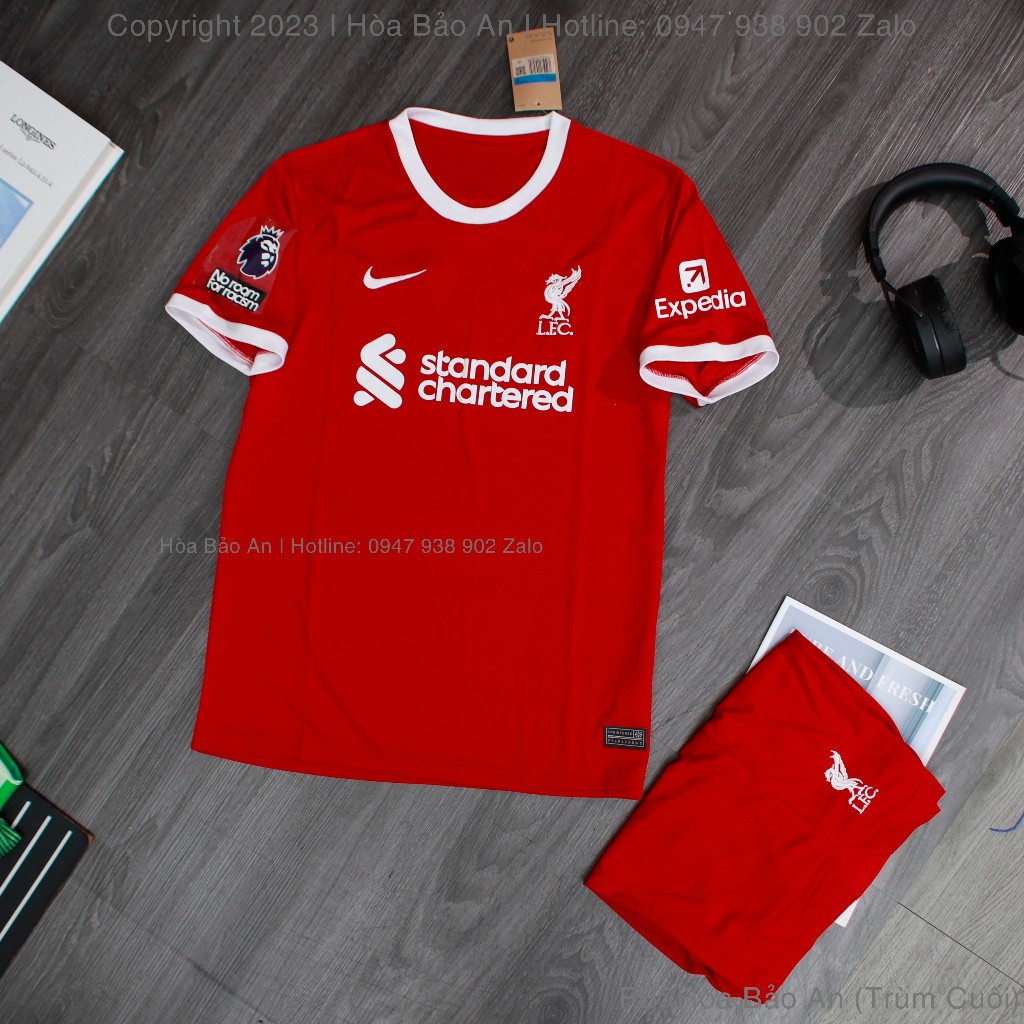 Áo Bóng Đá CLB Cao Cấp 2023 màu Trắng vải thái cao cấp, Bộ quần áo banh 2023 phom 43-90kg