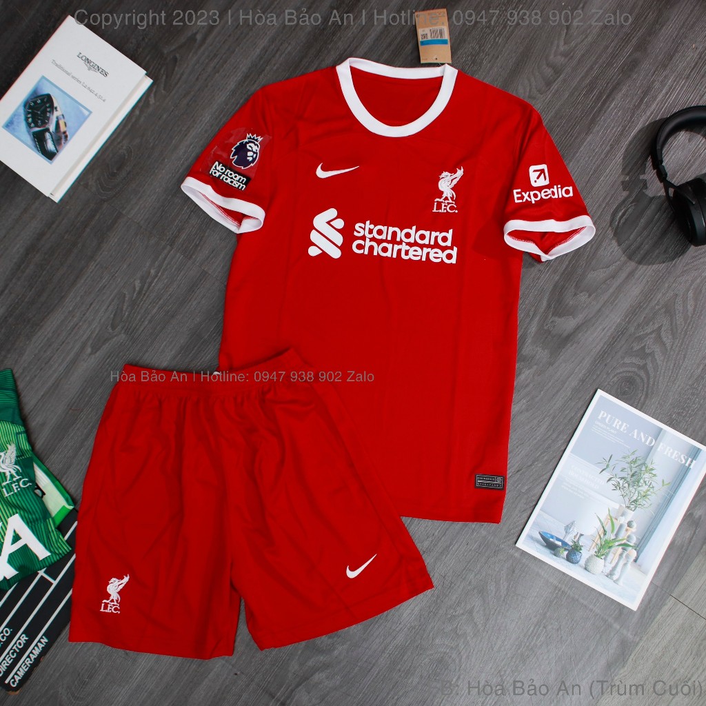 Áo Bóng Đá CLB Cao Cấp 2023 màu Trắng vải thái cao cấp, Bộ quần áo banh 2023 phom 43-90kg