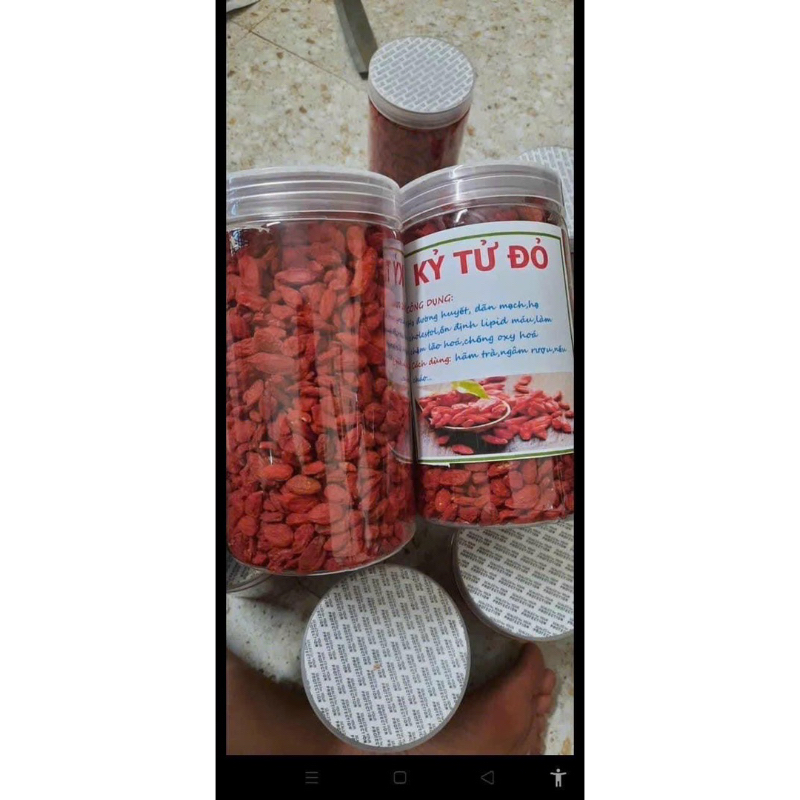 Combo 1 Kg = 2 Hộp Hạt kỉ tử hữu cơ , hàng loại 1 ngon nhất
