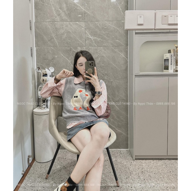 ÁO LEN GHILE HÌNH VỊT 3M