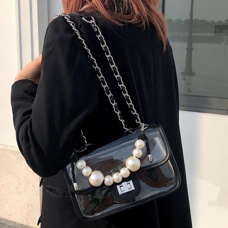 Túi Xách Posie Bag Black