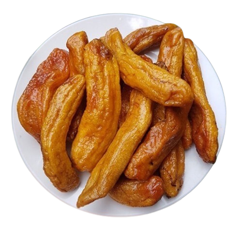 500Gr Chuối Sấy Mộc Gia Lai Không Đường, Hàng Loại 1 Thơm Ngon