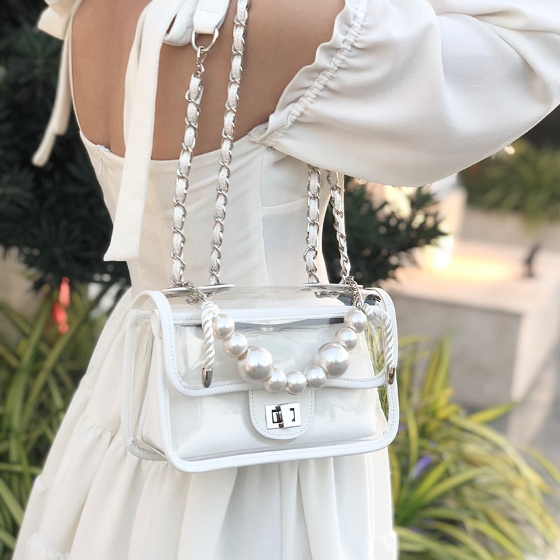 Túi Xách Posie Bag White