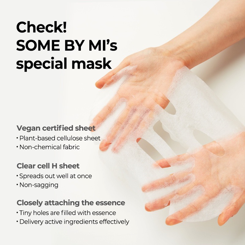 Mặt Nạ Rau Má Làm Dịu Da Nhạy Cảm Some By Mi Real Cica Calming Care Mask