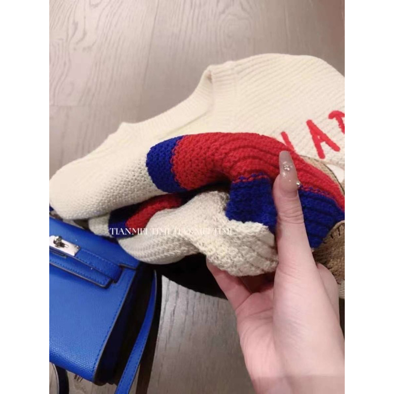 ÁO LEN ĐÍNH GẤY DÀI TAY