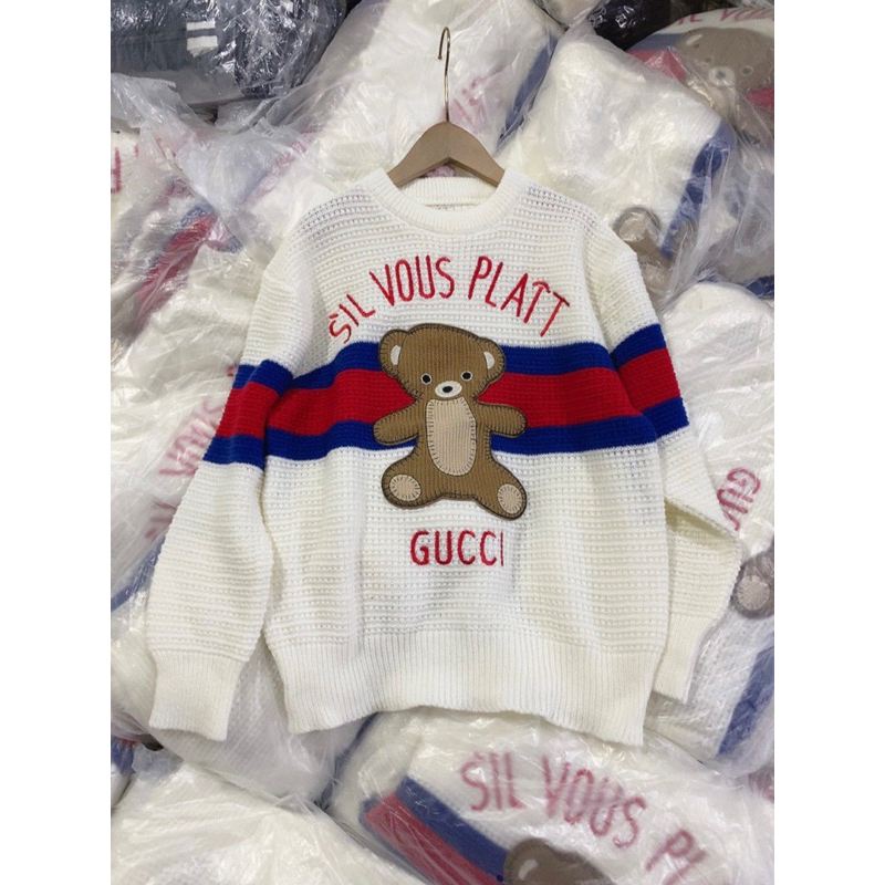 ÁO LEN ĐÍNH GẤY DÀI TAY