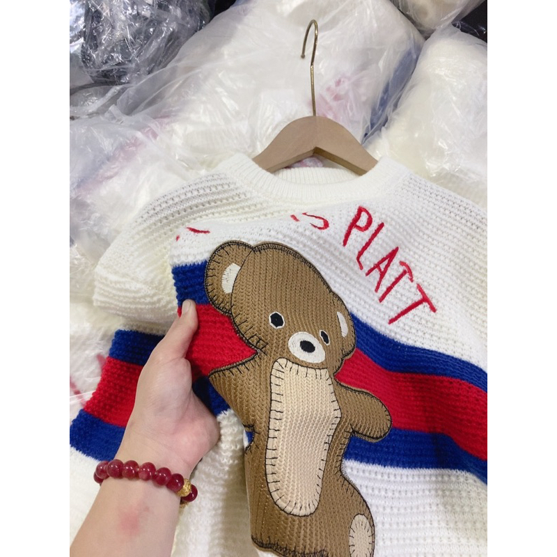 ÁO LEN ĐÍNH GẤY DÀI TAY