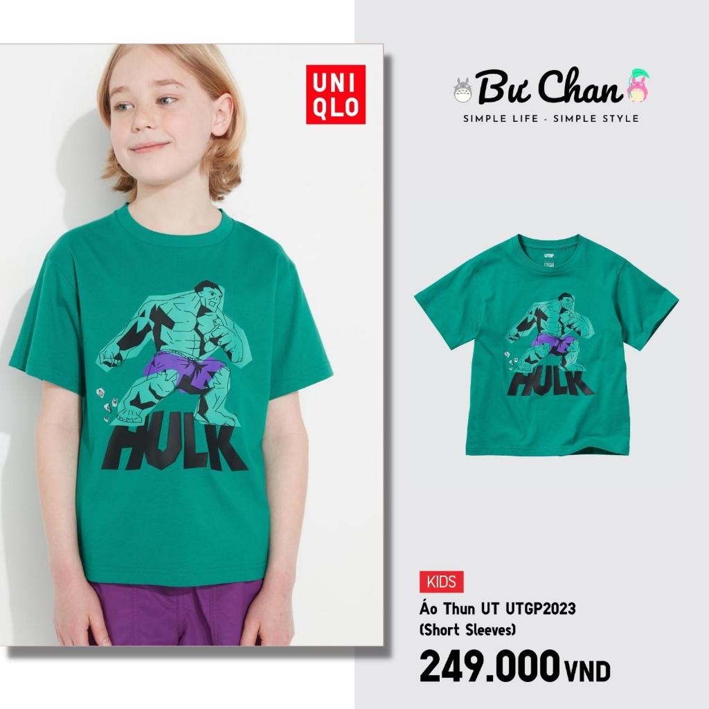 Áo Thun UNIQLO🇯🇵NHẬT UT KIDS UTGP2023 MAGIC FOR ALL x HULK - 462961