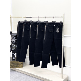 quần jean biker dsq2 mix khoá sườn quần sc bốn cúc cao cấp