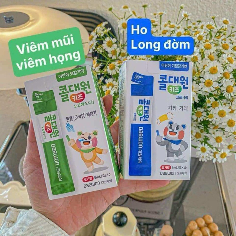 SIRO HO - MŨI HỌNG DAEWON HÀN QUỐC CHO BÉ TỪ 2 TUỔI