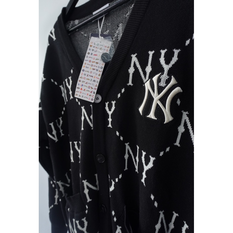 Áo Cardigan MLB Monogram Dệt Kim