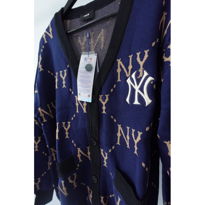 Áo Cardigan MLB Monogram Dệt Kim