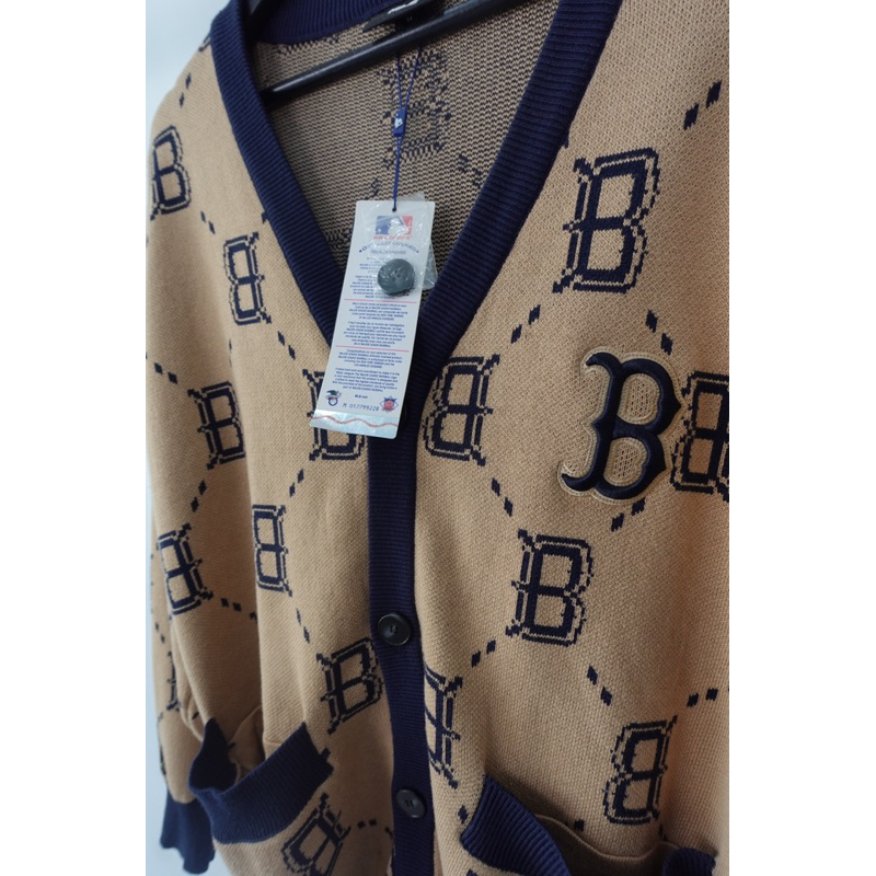 Áo Cardigan MLB Monogram Dệt Kim