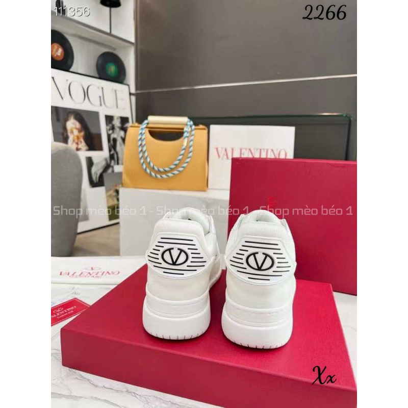 Giày thể thao valen viền pha đế trắng fullbox