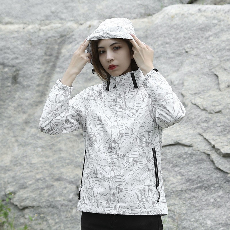 Áo gió nam nữ, Áo khoác gió IN HOẠ TIẾT chống nước, chống gió - Hinu Official