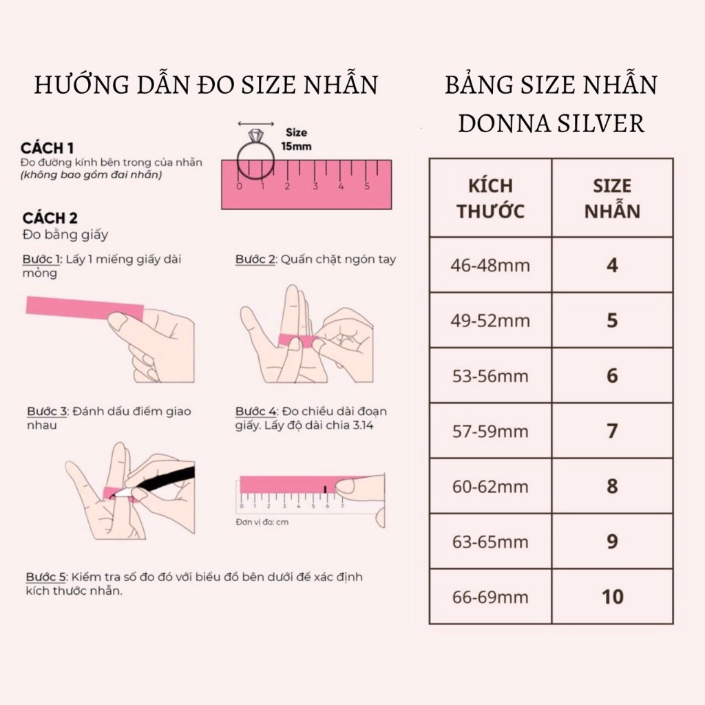 Nhẫn bạc 925 Pandora Elevated Heart Ring 8042 - Donna Silver