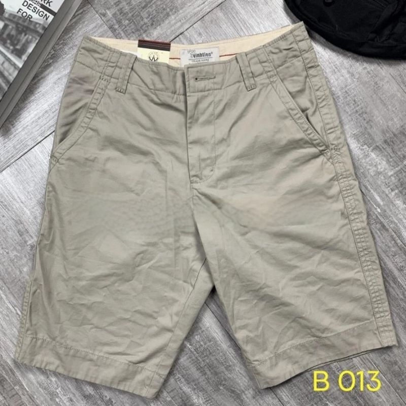 Quần short ngố trung niên nam Vĩnh tiến dáng rộng ống suông, quần ngố trung niên nam chất cotton thoáng mát