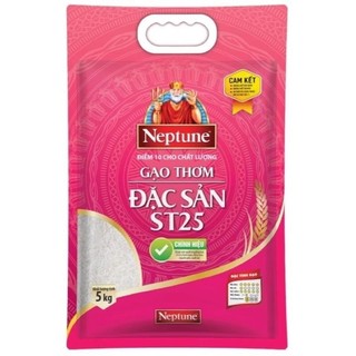 gao thơm st25 Neptune  túi 5kg