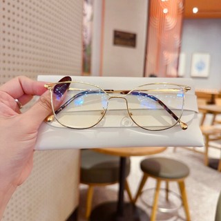 Kính Mắt Nữ Gọng Vàng Thiết Kế Sang Chảnh Có Thể Thay Được Tròng Cận Thời Trang - 795