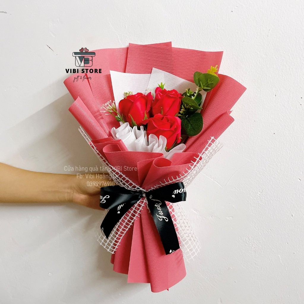 🌹 Bó hoa hồng sáp thơm 3-5-7 bông.. giá rẻ phù hợp túi tiền 🌹