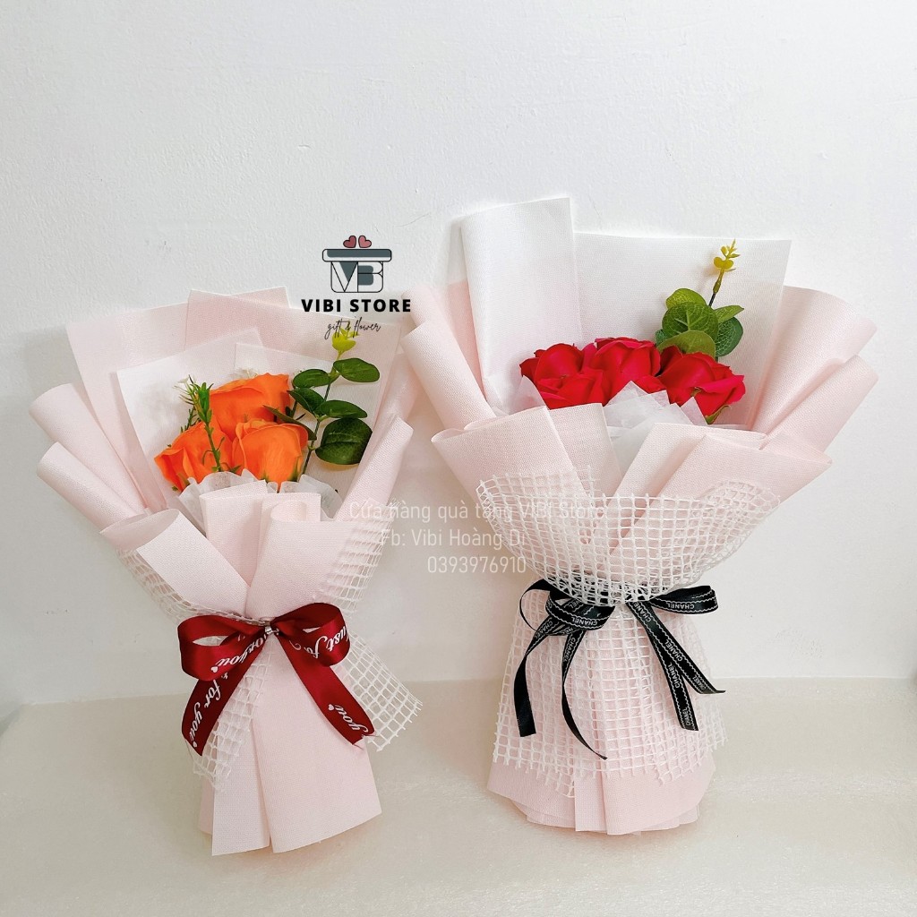 🌹 Bó hoa hồng sáp thơm 3-5-7 bông.. giá rẻ phù hợp túi tiền 🌹