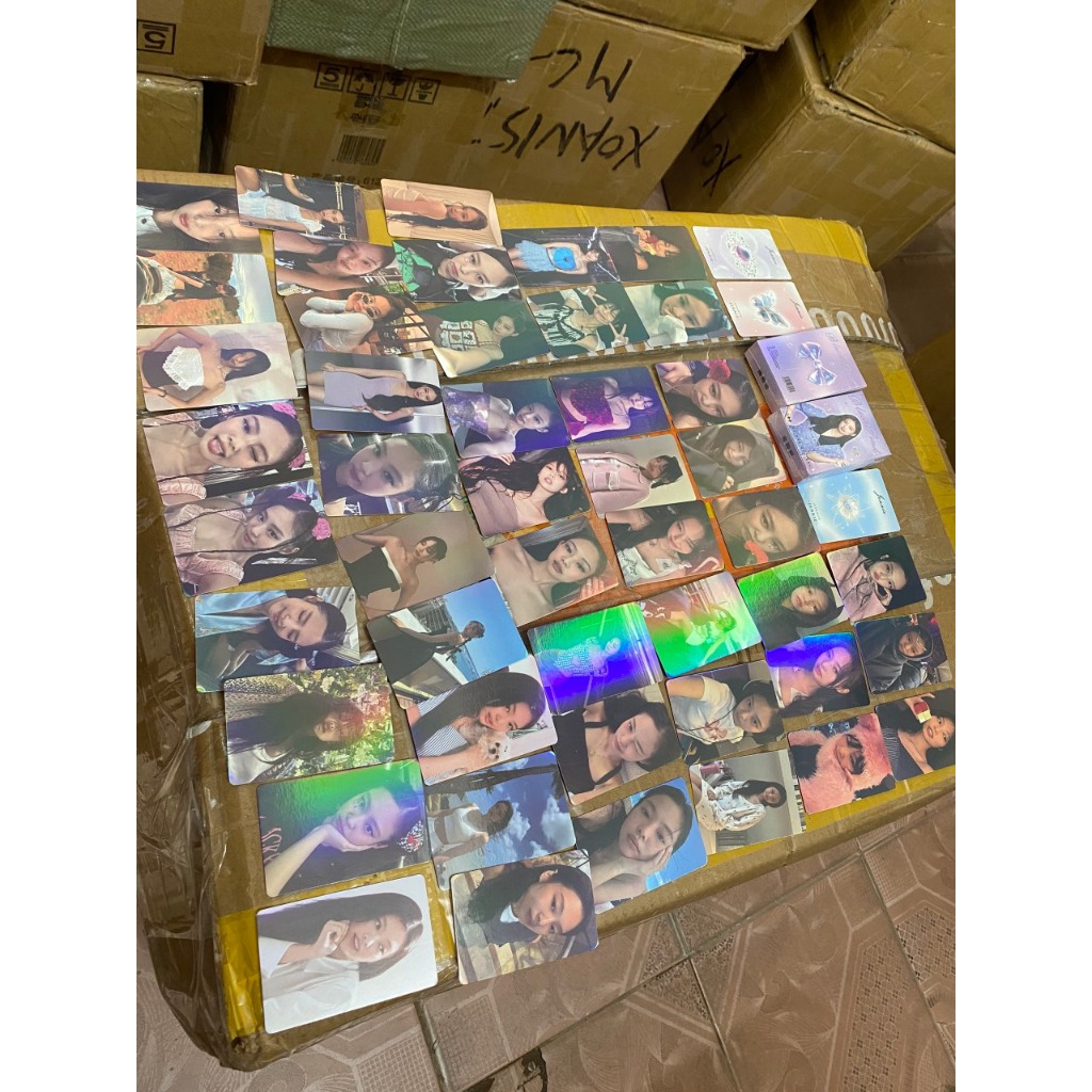 Bộ 50 Lomo Card BlackPink Hologram Thẻ Bo Góc Album Thần Tượng Kpop PHOTO CARD