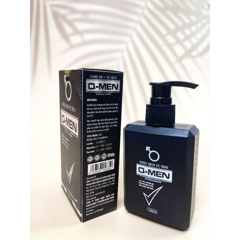 Dung dịch vệ Sinh dành cho phái mạnh Q Men 150ml mùi nước hoa dịu nhẹ quyến rũ