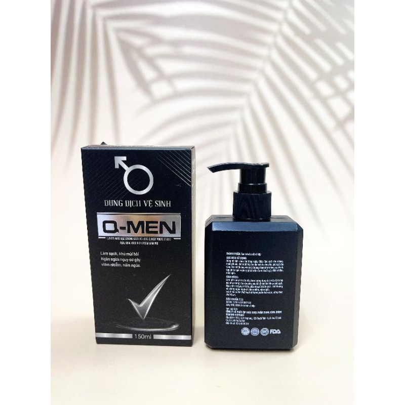 Dung dịch vệ Sinh dành cho phái mạnh Q Men 150ml mùi nước hoa dịu nhẹ quyến rũ