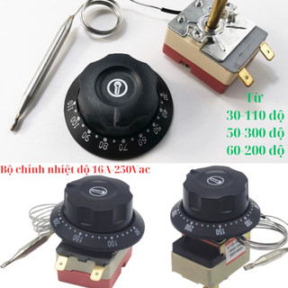 Công tắc, cảm biến, bộ role điều chỉnh nhiệt độ bếp chiền, lò nướng, nồi chiên không dầu, lò nướng, tủ cơm từ 60-200