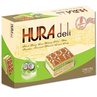 Bánh Hura Deli hương cốm dừa 336g