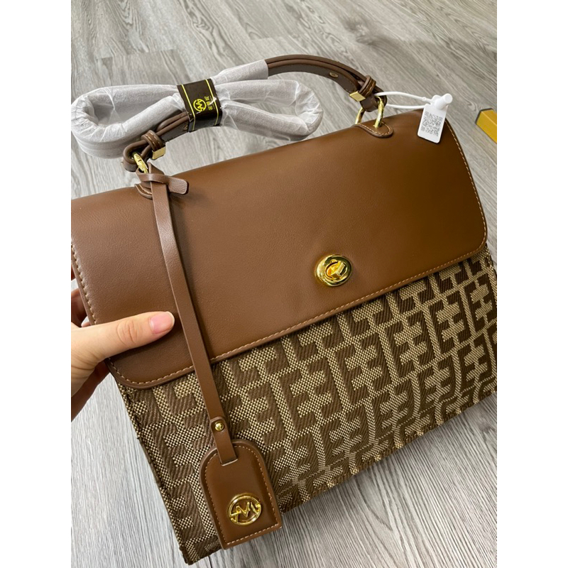 Túi công sở nâu tây size 30