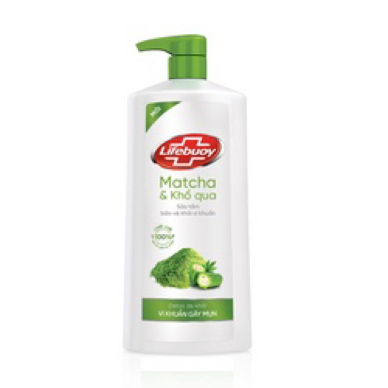 Sữa Tắm Lifebuoy Detox Matcha Khổ Qua Sạch Sâu 800G
