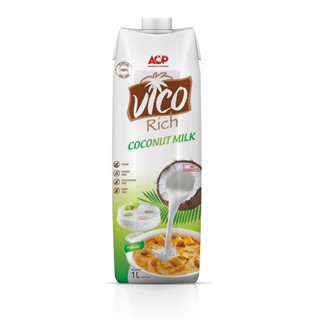 Nước cốt dừa Vico Rich hộp 1L