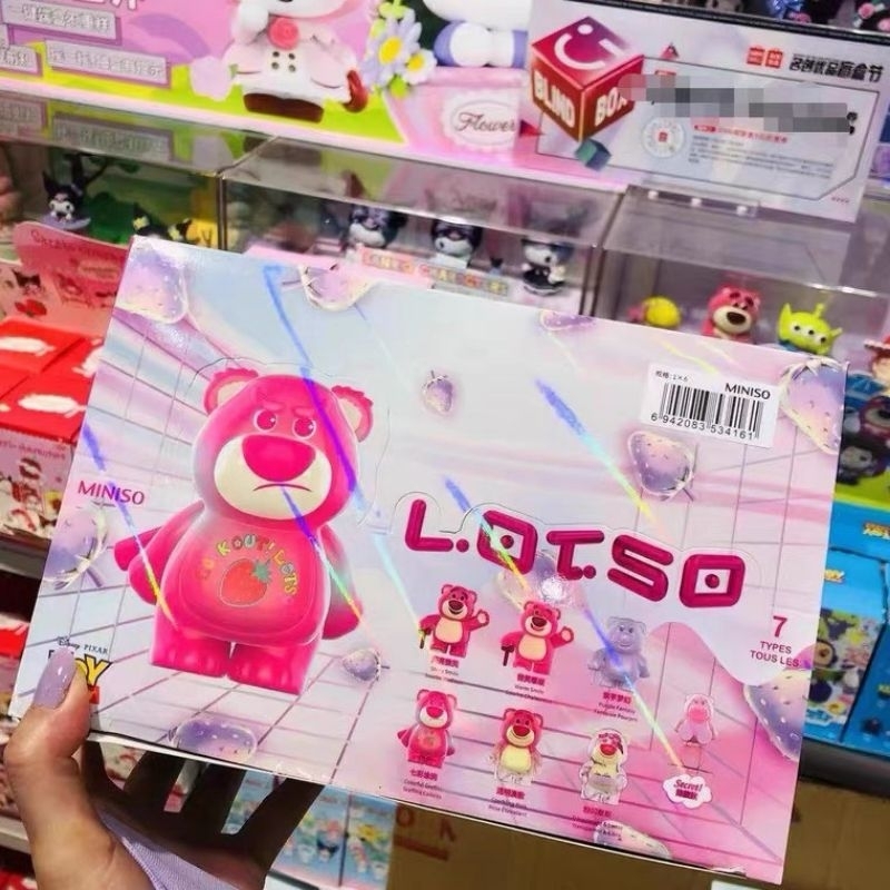 Trọn bộ sưu tầm Blind box gồm 6 mô hình Gấu dâu mẫu mới nhất