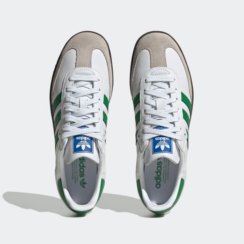 Giày Thể Thao Adidas Samba 8th Street Chalk White Green